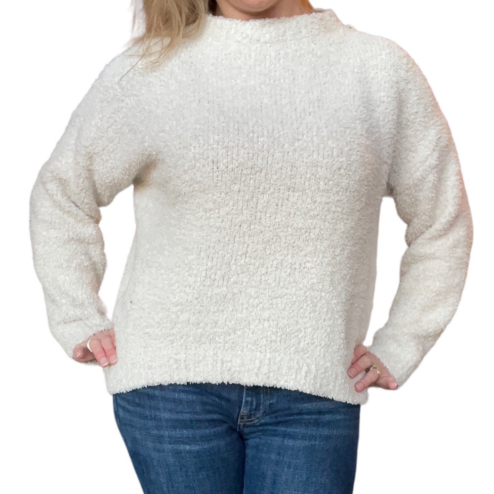 Native One Soft Acrylic Cream Sweater S